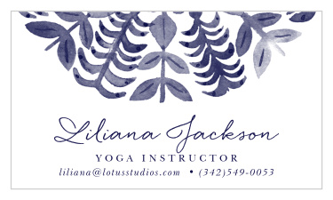 Make a name for yourself and your business with our Handpainted Mandala Business Cards.
