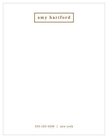 Keep your stationery simple, modern, and straightforward with our Big Box Business Stationery!