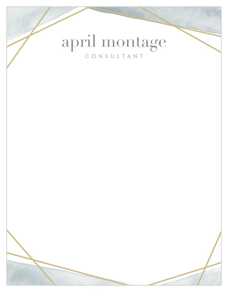 Our Gemstone Lines Business Stationery is the perfect way to send messages in style!