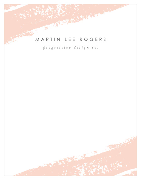 Check out our Clear Swash Business Stationery if you're in the market for a lovely artistic design!