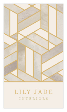 Our Designer Pattern Business Cards are the perfect way to represent yourself in a professional and classy way!