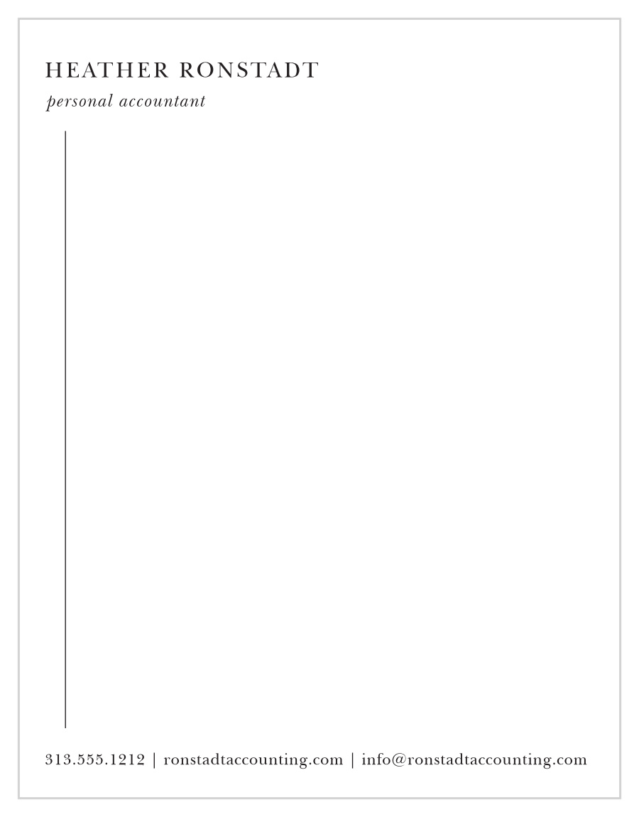 Major Minimalist Business Stationery By Basic Invite