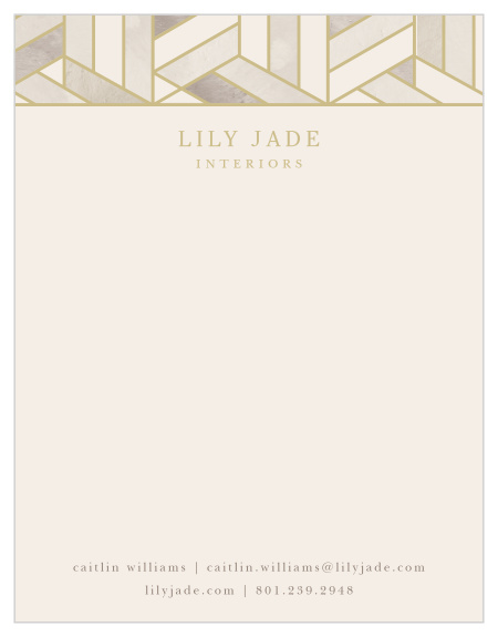 Our Designer Pattern Business Stationery is the perfect way to leave a note in style!