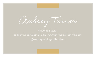 Keep your cards looking even more personable with the handwritten-like font used on our Minimal Signature Business Cards!