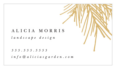 Our Pine Landscape Business Cards are perfect for making a name for your company and standing out amongst the competitors.