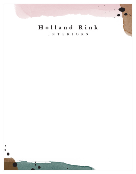 Our Fresh Composition Business Stationery is the perfect way to send a professional note in style!