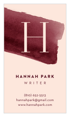 Our Bold Brushstroke Business Cards are the perfect way to represent yourself and your business alike in a professional and refined manner!