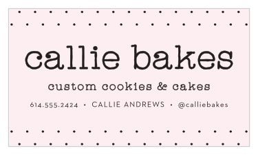 With so many attributes' colors to change, our Sweet Bakery Business Cards are perfect to fit any color palette!
