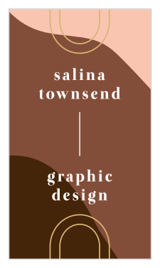 We know that you want your business cards to reflect your own artistic style, and we believe our Mod Organic Business Cards will fit in perfectly!