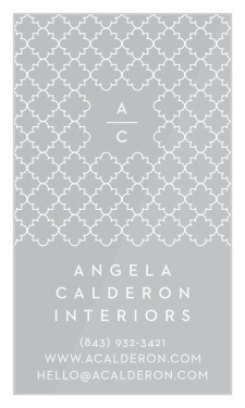 Just like a lattice is made up of shapes that are connected together to protect or support, your clients can feel a sense of trust and support from you upon receiving our Lattice Pattern Clear Business Cards!