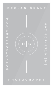 Choose our Simply Photography Clear Business Cards for all of your photography promotional needs!