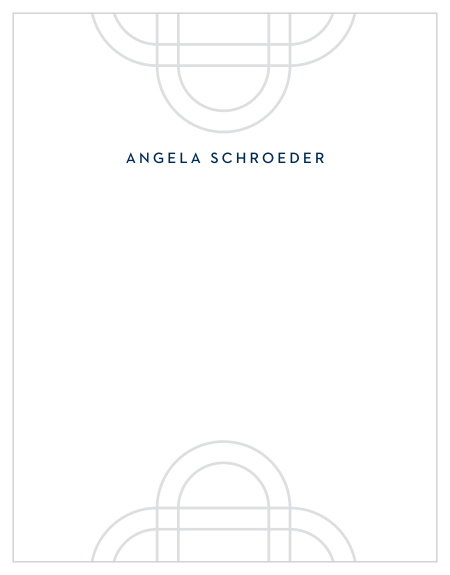 Add our Geometric Ovals Business Stationery to impress all your clientele.