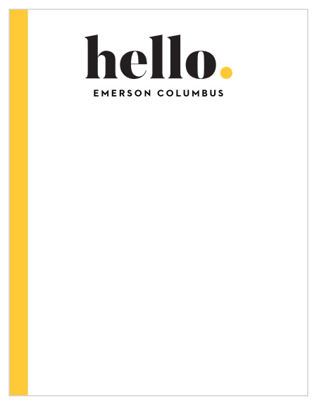 Choose our Hello Modern Business Stationery for all of your business promotional needs!