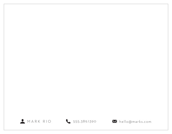 Present yourself as organized and professional with our Essential Icons Business Stationery.