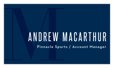 Our Initial Monogram Business Cards are the perfect way to represent yourself and your business in a professional and modern way!