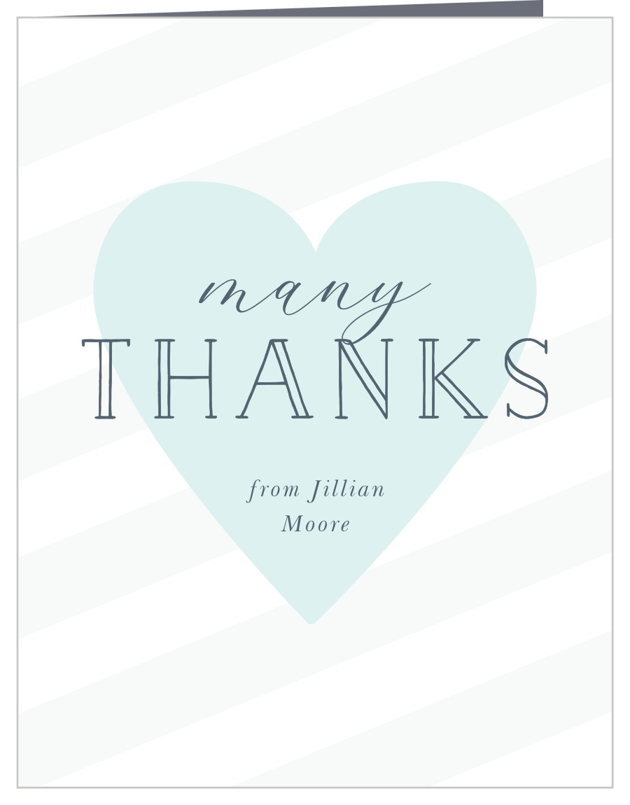 Onesie Welcome Baby Shower Thank You Cards