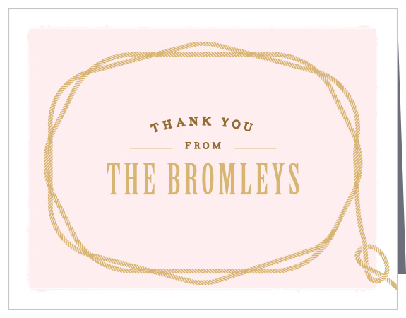 Let your friends and family know how much you appreciated the support you received on your special day with our Girl Western Baby Shower Thank You Cards.