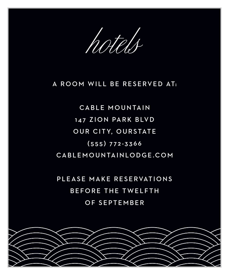 El Paso Skyline Accommodation Cards