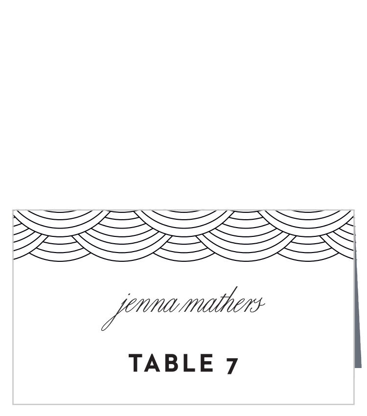 El Paso Skyline Place Cards