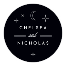 Seal envelopes and decorate stationaries with the minimalist styling of our El Paso Skyline Wedding Stickers.