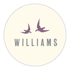 The Elegant Borders logo square is the finishing touch to an already beautiful invitation suite.