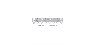 Organize your cards and add a breathtaking finishing touch with our Pittsburgh Skyline Wedding Belly Bands.