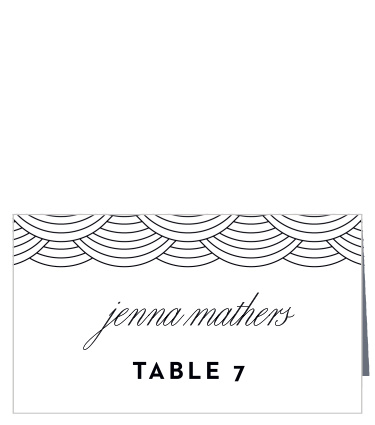 Our Anchorage Skyline Place Cards are the perfect way to organize your reception dinner!
