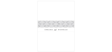 Our Nashville Skyline Wedding Belly Bands are perfect for organizing your cards and adding a lovely finishing touch.