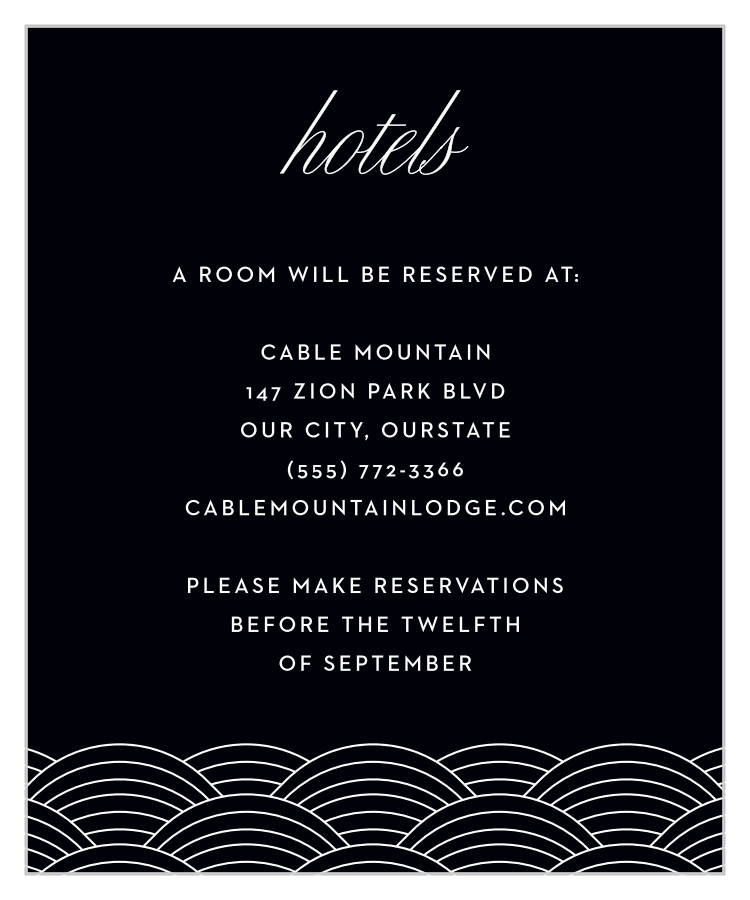 Oklahoma City Skyline Accommodation Cards