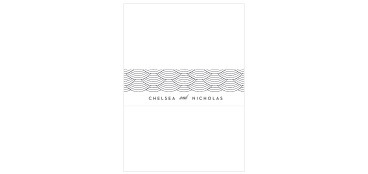 Organize your cards and add a breathtaking finishing touch with our St. Louis Skyline Wedding Belly Bands.