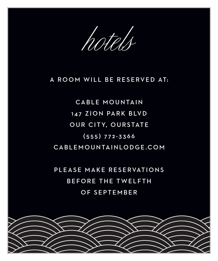 Cincinnati Skyline Accommodation Cards