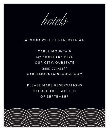 Cincinnati Skyline Accommodation Cards