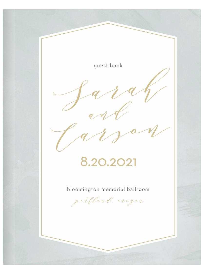 Our Blushing Love Guest Book is the perfect way to remember all the people who came to celebrate your big day!