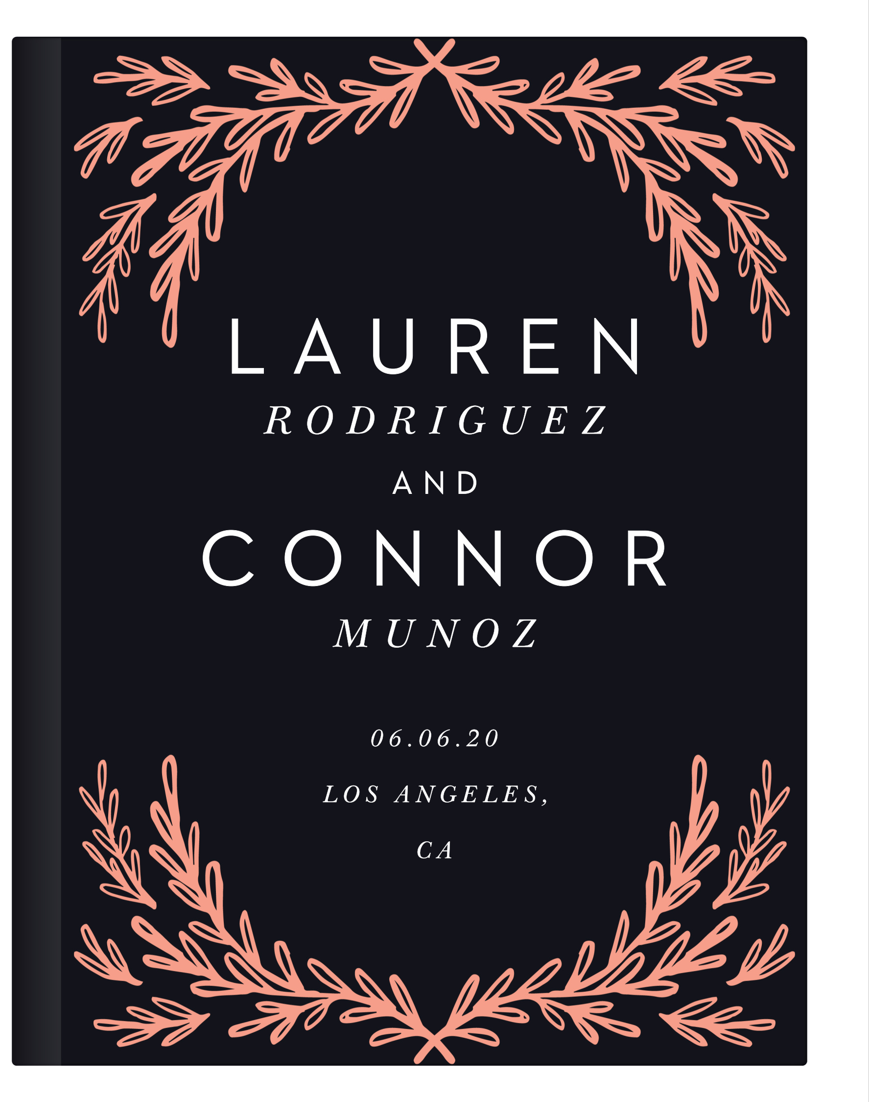 Gilded Frame Guest Book