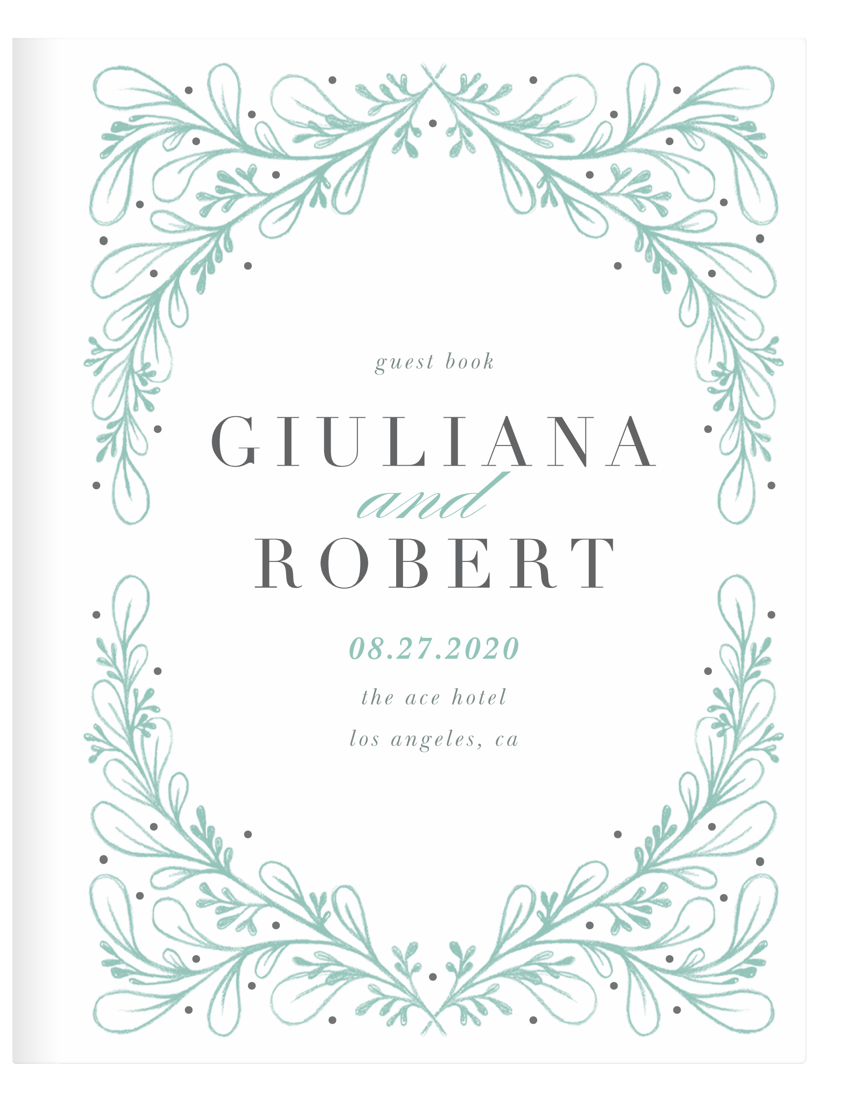 Fairytale Frame Guest Book