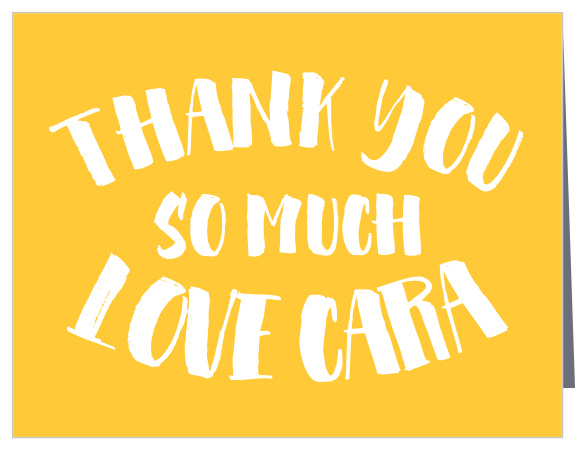 Our Magazine Cover Milestone Birthday Thank You Cards let your close friends and family know how much you appreciated their support on your special day.