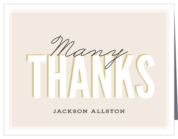 Be sure to thank your friends and family for their support in another year of life with our Big Number Milestone Birthday Party Thank You Cards!