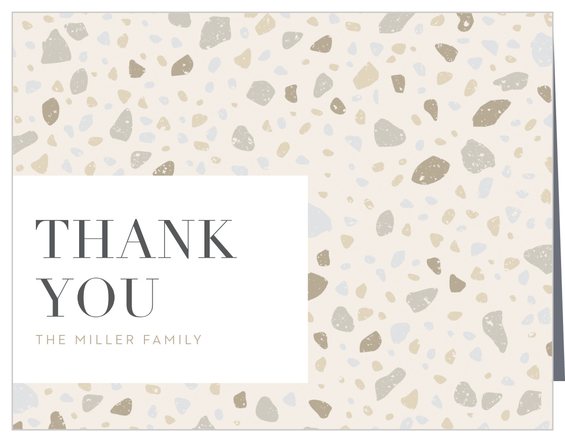 Mod Terrazzo Housewarming Thank You Cards