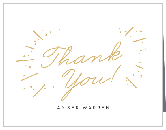 Our Surprise Sparkler Adult Birthday Thank You Cards are a lovely way to thank your close friends and family for celebrating with you on your special day.