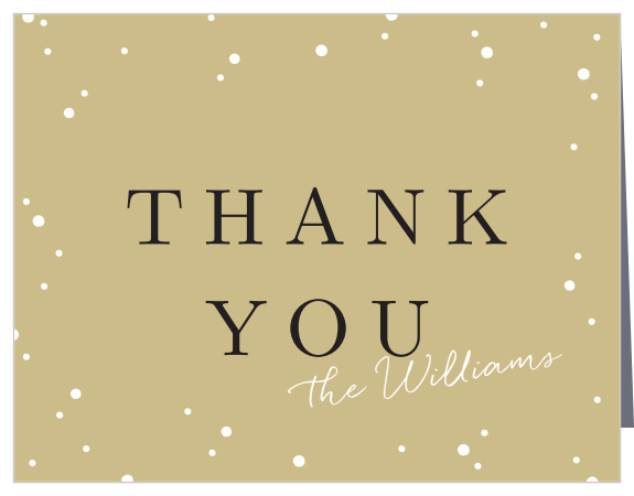 Thank your friends and family for joining in celebrating your move, using our Warm Cheers Housewarming Thank You Cards!