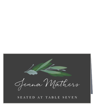 Our Bloom Abound Place Cards are elegantly rustic, perfect for fitting into any wedding theme!