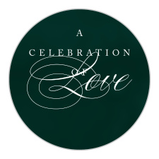 Our Formal Velveteen Wedding Stickers are the perfect finishing touch to any wedding stationery!