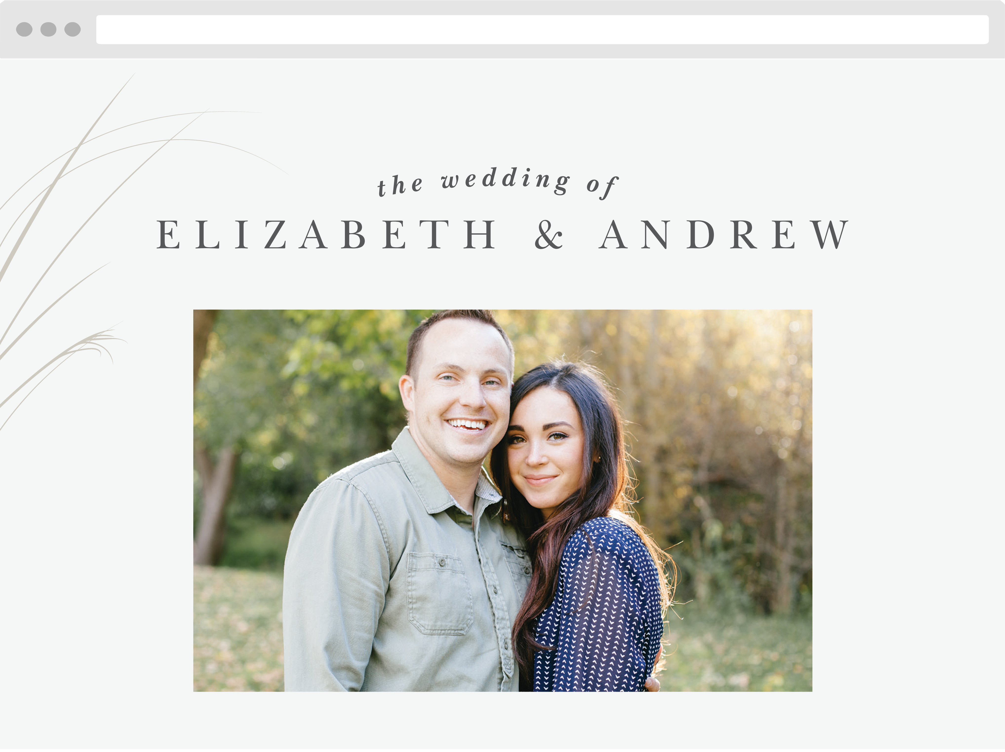 Sweet Carolina Wedding Website