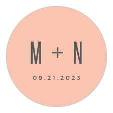 Add a stylish touch to your wedding invites with our Moroccan Medley Wedding Stickers.