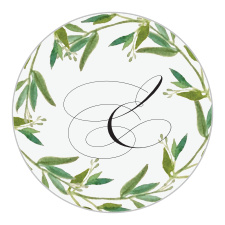 Our Elegant Vines Wedding Stickers are the perfect mix of rustic and elegant, made to fit any color scheme!