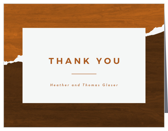 Our Painted Collage Wedding Thank You Cards are perfect for showing your gratitude to all those that made your wedding day special!