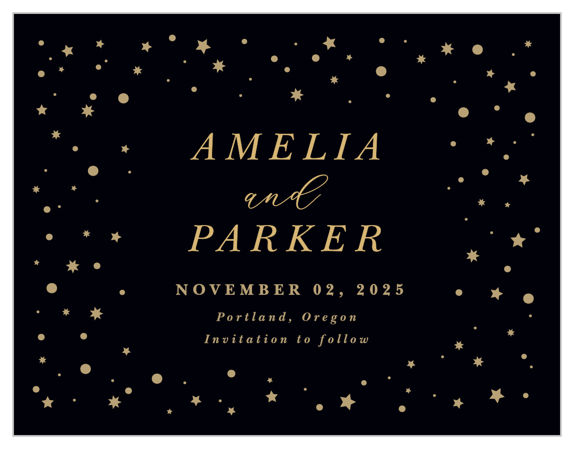 Shining Bright Save the Date Magnets