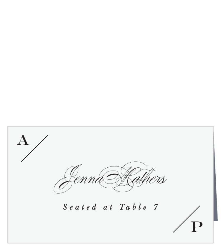 Everlasting Love Place Cards