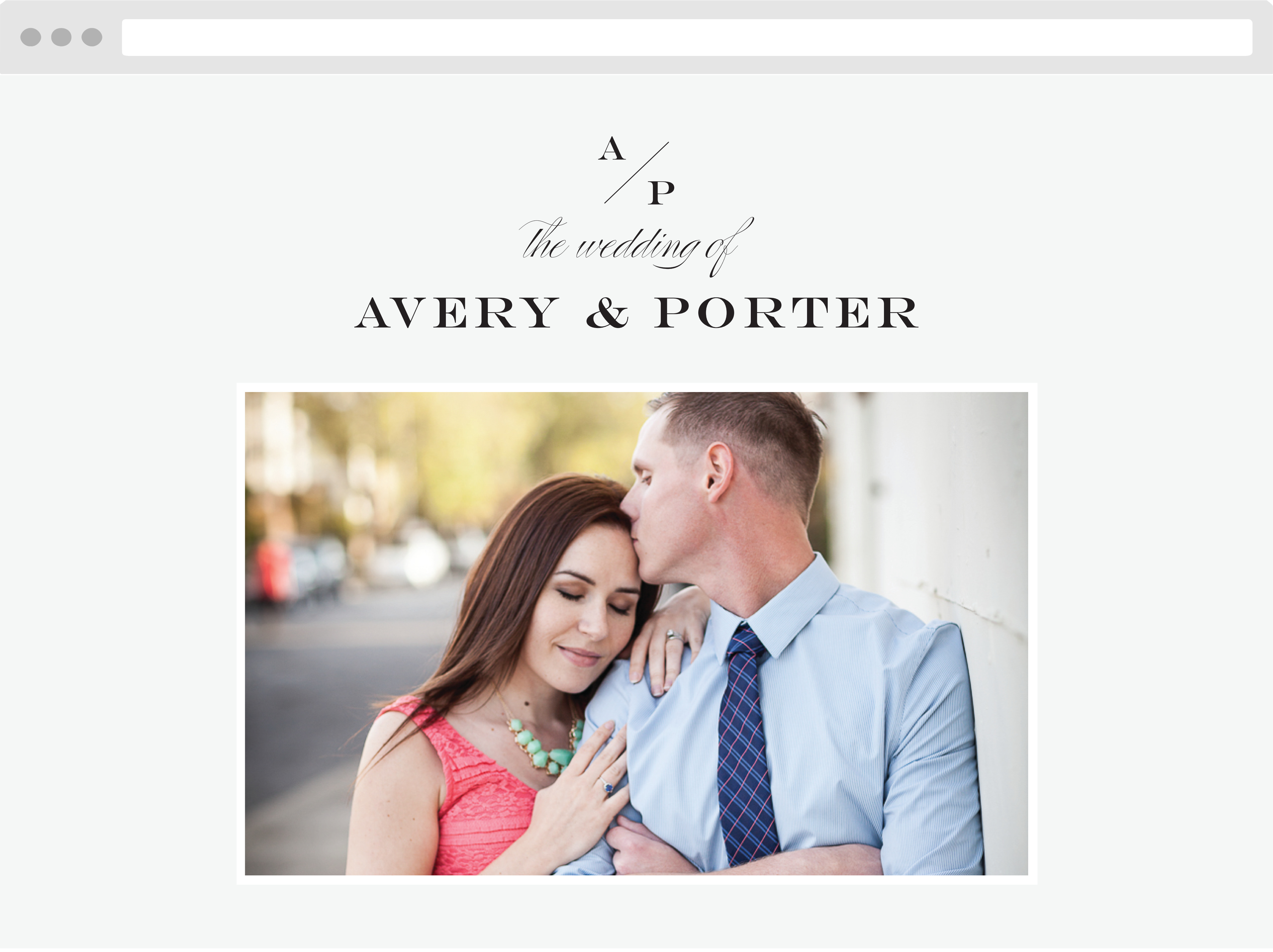 Everlasting Love Wedding Website