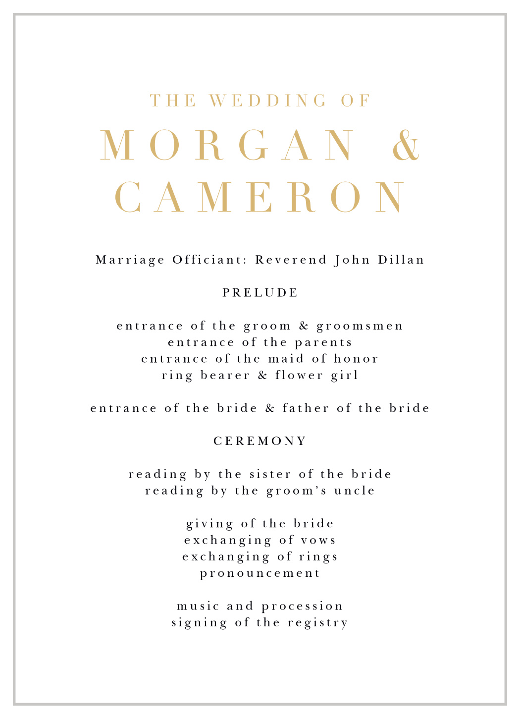 Celebrate Love Wedding Programs